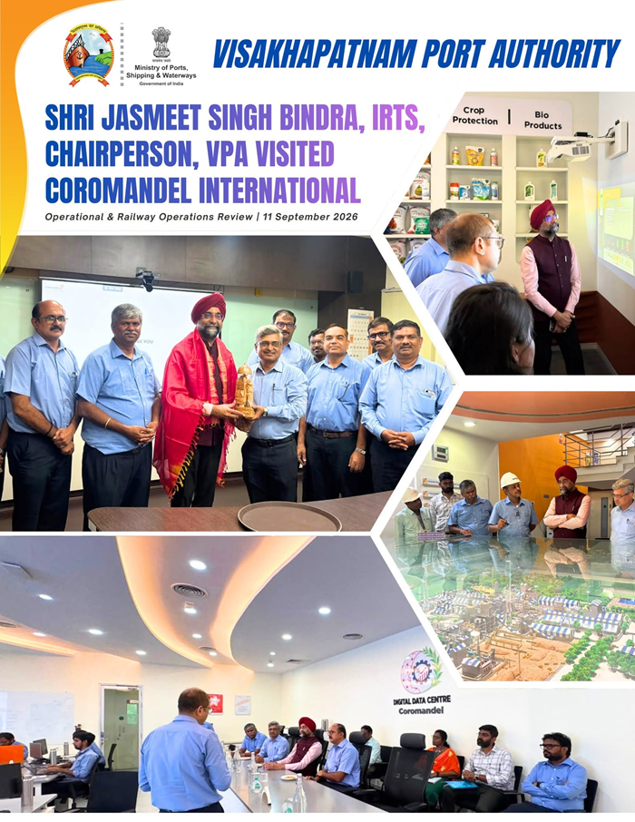 Chairperson, Visakhapatnam Port Authority visits Coromandel International